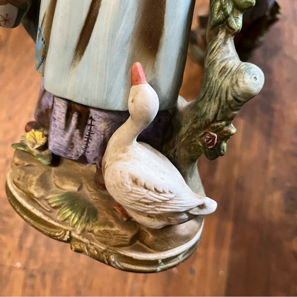 Home Interior 13’ Old Man And Woman Porcelyn Figurines Vintage - Picture 13 of 16